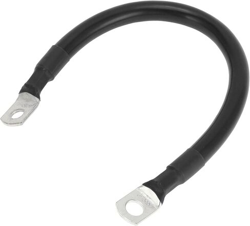 1 قطعة كابل البطارية العاكس كابل البطارية 3/8 "5/16" العروة 1/0 AWG مقياس 1.5FT النحاس الأحمر المعلبة in Kuwait