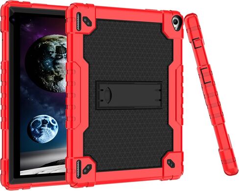for YQSAVIOR Tab CP10 10.1" Case/Coopers Tab CP10 10.1 inch Case with Screen Protectror Built in Shoulder Strap & Kickstand for YQSAVIOR/Coopers Tab CP10 10.1" Tablet (Red/Black/1PC) in Saudi Arabia