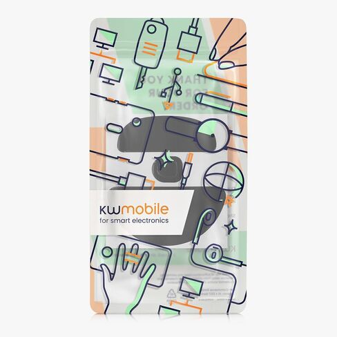 kwmobile Mouse Feet Replacement Compatible with Endgame Gear XM2we Computer Mouse Skates Sticker - Black in Saudi Arabia