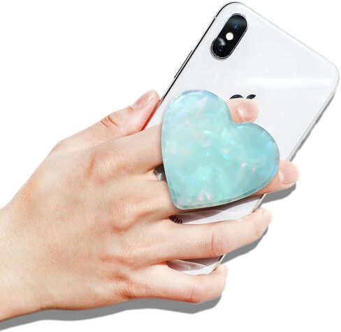 Gripong Mermaid Mermaid Phone Grip - ملحق ممتع وقابل للتوسيع لتحسين استقرار الهواتف الذكية - تصميم رائع ، التصاق قوي ، الاستخدام متعدد الاستخدامات (الأرجواني) in Saudi Arabia