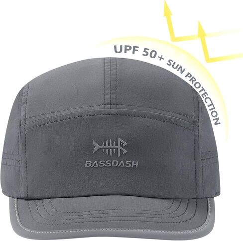 Bassdash Ultralight Upf 50+ قبعات بيسبول ناعمة غير منظمة قبعة قابلة للطي سريعة الجافة قابلة للتعديل للرجال أنشطة في الهواء الطلق للرجال in Kuwait