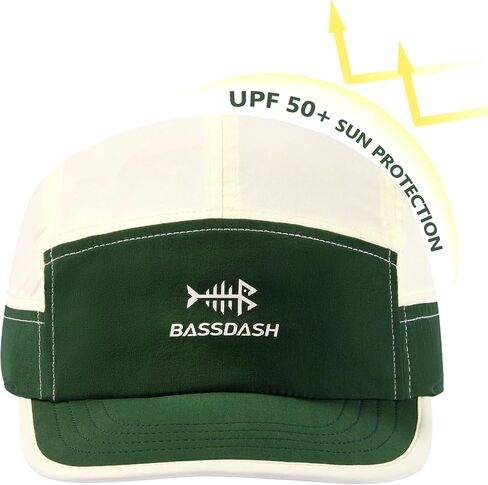 Bassdash Ultralight Upf 50+ قبعات بيسبول ناعمة غير منظمة قبعة قابلة للطي سريعة الجافة قابلة للتعديل للرجال أنشطة في الهواء الطلق للرجال in Kuwait