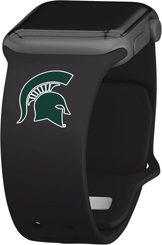 Affinity Bands Michigan State Spartans Silicone Sport Band compatible with Apple Watch in Kuwait