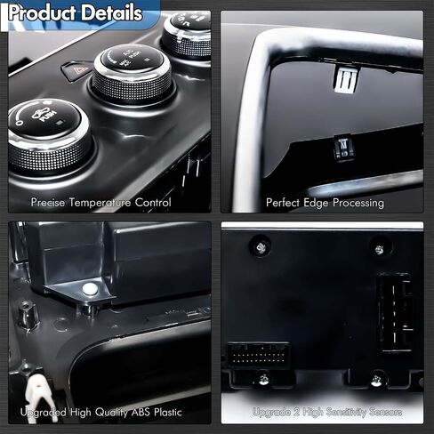 68268189AA AC Heater Climate Control Unit Heat Defrost Fit for 2013-2018 RAM 1500 2500 3500 Air Conditioning Temperature Controls Panel Module Replace# 68105021AF 68105021AC 68226600AA/AB 68236775AB in Saudi Arabia