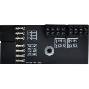 xiwai ATX 6Pin Female to 8pin Male 180 Degree Angled Power Adapter for Desktops Graphics Card