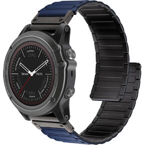 Magnetic watchband Compatible with Garmin Watch Band for fēnix/Forerunner/Vivoactive/Approach/MARQ