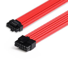 OCPC PCIe 5.0 12VHPWR Power Cable, 600W (12+4 Pin) Male-to-Male, 600mm GPU Power Supply Cable for Graphics Cards