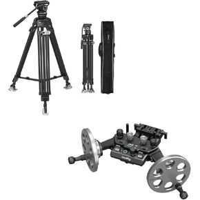 SmallRig AD-100 FreeBlazer نظام ثلاثي الأبعاد الألياف الكربوبية الشاقة + عجلات التحكم Gimbal لـ DJI RS2 / RS 3 Pro / Rs 4 / Rs 4 Pro