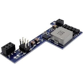 Poe Texas Raspberry Pi Poe Hat - القوة على Ethernet Pihat يناسب Raspberry Pi 3 B+ و PI 4 - نحيف ، أنيق ، مضغوط ، بالوعة حرارة ، عديمة المعجبين - يعمل مع مفتاح شبكة سلبي من 15 إلى 56 فولت