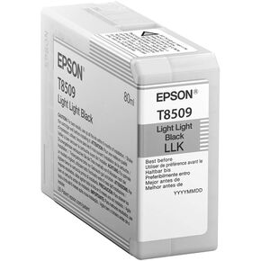 Epson T850900 T850 UltraChrome HD Light Light Black -Ink