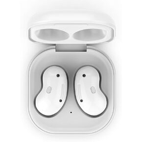 Wired Charging Case for Galaxy Buds Live R180, Replacement Charger Dock Station Compatible with Galaxy Buds Live R180 Bluetooth Earbuds, 600mAh Battery, NO Earbuds, White