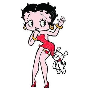 Betty B. Style #1-5" x 2.7" Vinyl Sticker Decal Cars Trucks Vans Walls Laptop