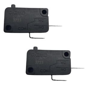 WP61005520 Micro Door Switch Compatible with Top Brands Replaces with 61005520, 940337 28QBP0497, 5304467694, 75304440026, 5303319558 (2-Pack)