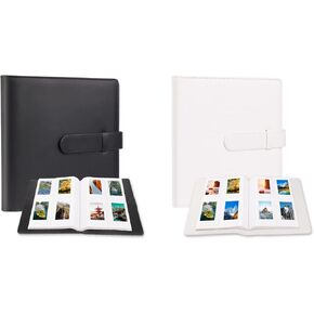 2 Pcs 256 Photos Album for Fujifilm Instax Mini Camera/Polaroid 2"x3" Pictures, 2x3 Photo Album Book for Fujifilm Instax Mini 11 9 90 70 40 8 Instant Camera, Polaroid Snap PIC-300 Z2300 Camera