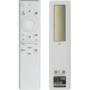BN59-01391A Voice Solar Remote Control Replacement for Samsung Frame TV and Smart TV .Compatible with 2018-2024 Smasung Smart TV The Frame Crystal UHD Neo QLED 4K 8K-White