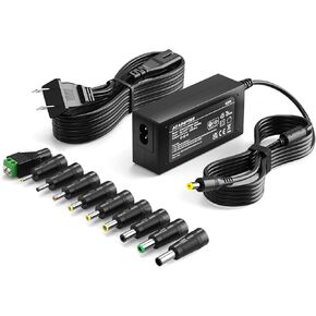 Zolt 12V 5A 60W Power Supply Adapter, UL Listed Monitor Power Supply Cord, 12V 5A 4A 3A AC DC Adapter Compatible with Sceptre Aoc HP Dell Acer LCD CCTV Security System Cameras LED Strip Light Speaker