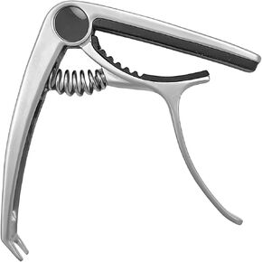 Guitar Folk Ukulele Capo Electric Guitar Accessory Professional Durable Metal Capo(Gold)