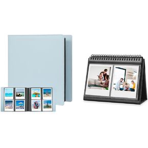 2Packs,Photo Album for Fujifilm Instax Wide 300 Instant Camera/Instax Link Wide Printer, Polaroid 600 I-Type Film