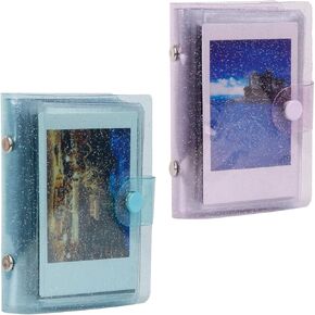 4packs，36 Pockets 2x3 Small Photo Album for Fujifilm Instax Mini Camera, Polaroid Snap, Z2300, SocialMatic Instant Cameras & Zip Instant Printer