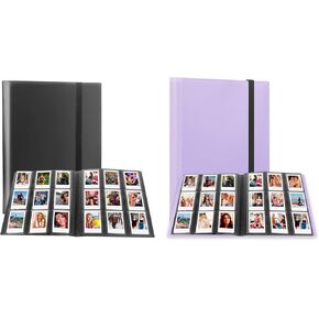 2 Packs 432 Pockets Photo Album for Fujifilm Instax Mini Camera, Polaroid Snap PIC-300 Z2300 Instant Camera, 2x3 Photo Album Book for Fujifilm Instax Mini 11 9 Evo 90 70 40 8 7 LiPlay Instant Camera