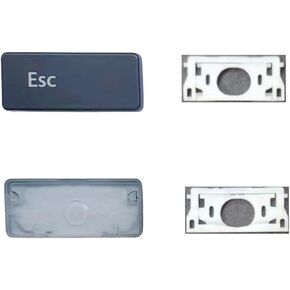 Replacement Esc Keycap Keys and Hinges Compatible for Surface Laptop 3/4/5 13.5/15inch 1867 1868 1872 1873 1950 1951 1952 1953 Keyboard Esc Key Cap (Black)