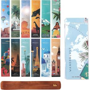 Folkulture Incense Sticks Hand Rolled, 100% Natural Inscents Sticks for Positivity, 90 GMS Cruelty Free Insenses, Insence Sticks for Meditation, Organic Incense Sticks Non Toxic - Incents (Originals)