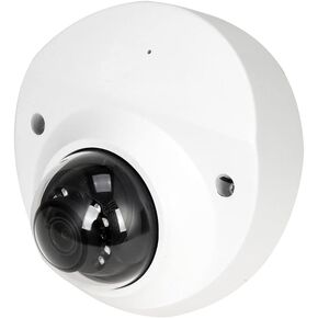 4MP HD PoE Wedge Network Camera IPC-HDBW2431F-AS, IP Security Camera for Dahua N43CN62, 98ft Night Vision, Smart Motion Detection, Built in Mic, IP67, 2.8 Fixed Lens, White