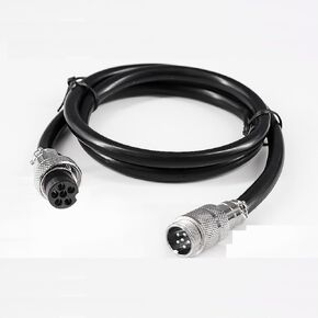 GX20 Aviation Plug 2/3/4/5/6/7/8/9/10/12 Pins Socket Connector with 2 Meters Cable (8 Pin Female-Female)