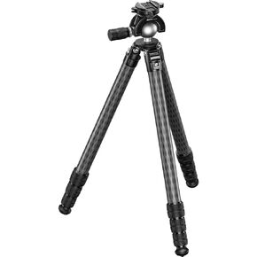 Leofoto SA-X+MH-X Outdoors Tripod with Dynamic Ball Head Set | SA-X & 3/8" - SA-404CLX+MH-60X - Arca Clamp