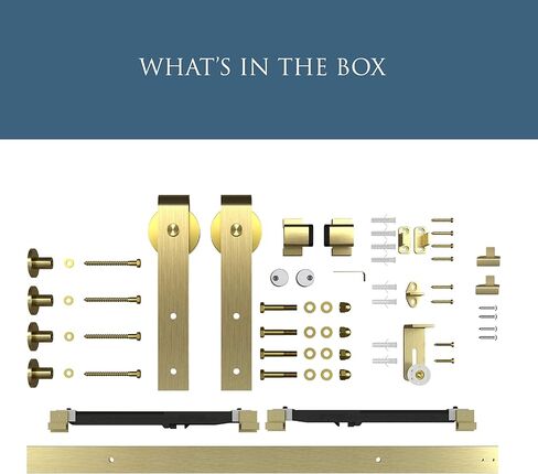 ناشونال هاردوير، 72 بوصة، أسود مطفي N700-005 مجموعة أدوات تصميم باب الحظيرة المنزلق الداخلي قطعة واحدة مع إغلاق ناعم in Kuwait