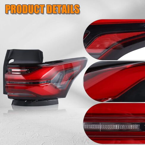 LED Type Outer Tail Light Assembly Compatible with 2022 2023 2024 Chevy Traverse rear lamp Left Driver Side 86785340 85133095 GM2804151 in Saudi Arabia