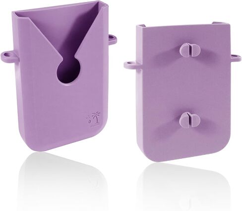 Beach Bag Accessories and Attachment, Phone Holder Compatible, Tote Bag Insert - Purple in Saudi Arabia