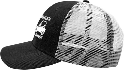 Sober Enough to Operate A Forklift Hat Trucker Hat Men Vintage Mesh Hats for Summer in Kuwait