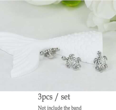 Watch Band Charms for Apple Watch Band for women 38mm 40mm 41mm 42mm 44mm 45mm 49mm,Cute Decorative Rings Loops Charms Studs for iWatch Series 8 7 6 5 4 3 Watch Band Accessories,Smartwatch Bands Charms for Samsung Galaxy watch 5/Pro/4 in Saudi Arabia
