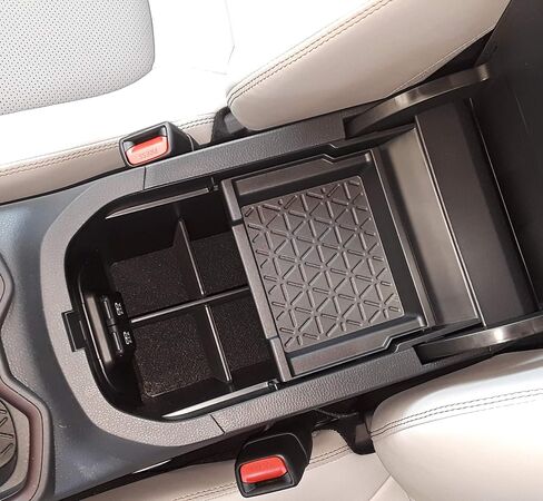 Vehicle OCD - Center Console Organizer for Toyota RAV4 (LE, XLE, Adventure ONLY) (2013-2018) - Made in USA in Kuwait