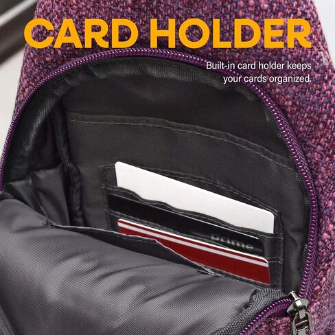 Sonoma antitheft daypack crossbody sling backpack ، USB Charging ، حزمة يوم خفيفة الوزن للسفر ، المشي لمسافات طويلة ، كل يوم ، جنوب غرب الأزتيك العادي in Kuwait