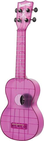 Kala Brand Music Co. The Waterman Sea Glass Collection, 4-String Ukulele, Right, Maritime Red, Soprano (KA-WMT-RD-S) in Saudi Arabia