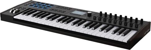 Arturia KeyLab 49 mk3 White — وحدة تحكم بلوحة مفاتيح USB MIDI مكونة من 49 مفتاحًا مع برنامج Analog Lab Pro المضمن in Kuwait
