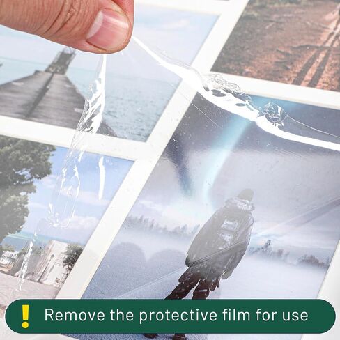 مجموعة إطارات صور مجمعة كبيرة مقاس 40 × 17 بوصة مكونة من قطعتين، تحمل 20 صورة مقاس 4 × 6، من الخشب الصلب، إطار صورة حائط متعدد الفتحات مع حصيرة، ديكور حائط أو سطح الطاولة، أسود in Saudi Arabia