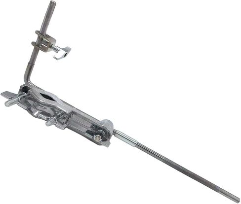 Cowbell Mount L-Rod with Multi-Clamp, 360° Adjustment Drum Set Mounting Clamp with Percussion Mount Rod 9.5mm-12mm, Cowbell Percussion Mounting Bracket for Drum Set Hardware in Saudi Arabia