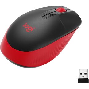 Mouse sem fio M190 com Design Ambidestro de Tamanho Padrã