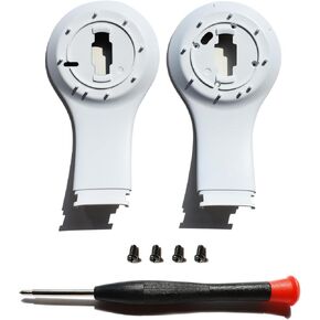 Studio 3 Inner Panel - Replacement Parts Compatible with Beats Studio 3/A1914 and Studio 2 Wireless/B0501 Headphones, Crafted to Align with The OEM Inner Earphone Shell Accessories (White)