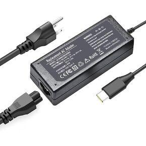 65W USB C Laptop Charger for Dell Laptop Charger,Replacement for Dell Lenovo Acer Asus HP Chromebook Type C AC Power Adapter