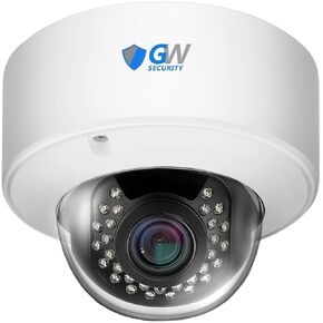 GW Security 4K 8MP Outdoor/Indoor Dual Lens 180° Panoramic PoE IP Bullet Security Camera (GW80181DL)