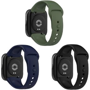 PINHEN Compatible with Redmi watch 3 Active Bracelet - TPU Silicone Replacement Fitness Replacement Strap and Watch Band Sports Bracelet for Redmi watch 3 lite