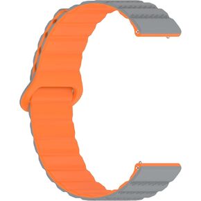 E ECSEM Replacement Bands Compatible for KOSPET Tank M1 Pro/M2/M3/M3 Ultra/T2/T3/T3 Ultra Smartwatch Magnetic Silicone Strap Wristbands