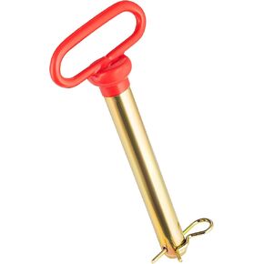 Trailer Hitch Pin and Clip 1 X 7.5" Receiver Pin, Use for Drop Hitches, Multi Hitches, Hitch Plugs, Bike Racks, and Cargo Carriers– by Goreks