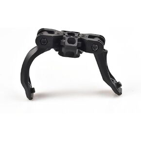 Adjustable NVG J Arm Mount Bracket and Dual Arm PVS-14 Bridge Mount Fit L4G24/L4G19/NS39/AKA2 Night Vision Goggles Mount