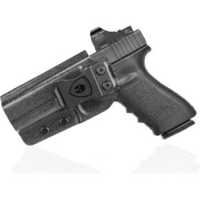 G20 21 22 Holster IWB Kydex Holster w/Optics Cut: G21 / G20 (Gen 3 4 5) & G22 Gen 5, Inside Waistband Appendix Carry Holster G21, Adj. Retention & Cant, Right/Left Hand Option