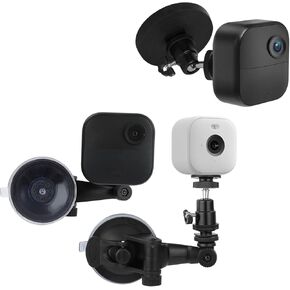 2 Pack Suction Cup Mount Camera Window Mount, No Tools, 1Pack Magnetic Camera Mount Compatible with Blink Outdoor 4th, 3rd Gen, Blink Mini 2, Blink Mini, Blink Indoor(All), Blink XT2